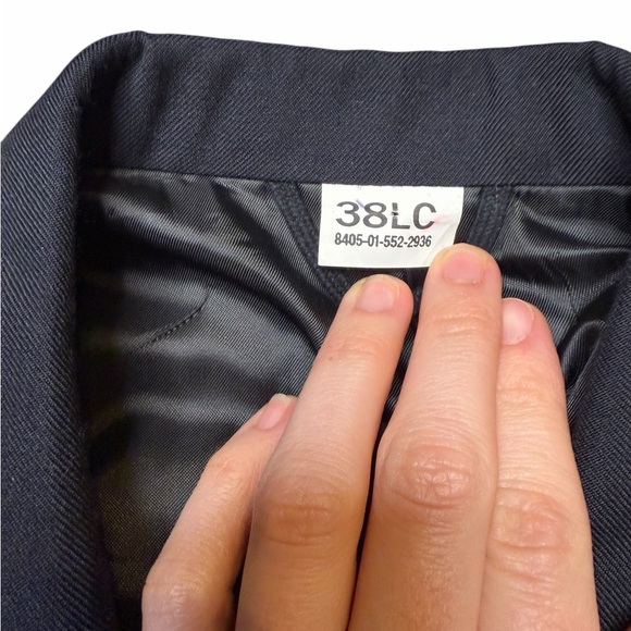 🪖 De Rossi & Son DSCP Army Blue 450 Men's Dress Uniform Coat 38L 🇺🇸✨ - Picture 3 of 6